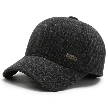 2020 Новая зимняя бейсболка для мужчин Gorras Snapback, шапка-ушанка, Уличные толстые костяные кепки для дальнобойщиков, Casquette