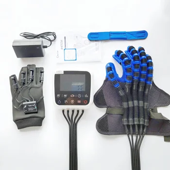 Модернизированная система голосовой трансляции на английском языке, Удлиненные перчатки для тренировки запястий рук, Перчатки для реабилитации пневматического робота