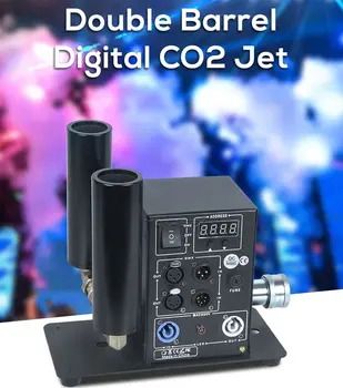 Цифровые Одно- и Двухтрубные CO2 Струйные Машины Сценического Эффекта Co2 jets Cryo Cannon DMX Jet Blasters для Танцевального Зала Диско-клуба