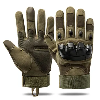 Тактические военные перчатки, перчатки для стрельбы, Сенсорный дизайн, Спортивные Защитные Перчатки для Фитнеса, Охоты, Пеших прогулок, перчатки на полный палец