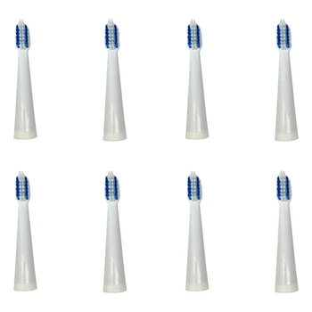 Горячие Сменные насадки для зубных щеток 8шт для LANSUNG U1 A39 A39plus A1 SN901 SN902 Электрические насадки для зубных щеток Синего цвета