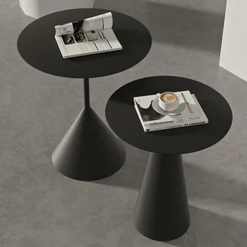 Журнальные столики в минималистичном стиле для гостиной, Дизайнерский Круглый Симпатичный Уникальный Журнальный столик, Роскошная Водонепроницаемая мебель для пола