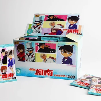 Коллекция карточек Kayou Detective Conan, Коробка для карточек, аниме, Вечерние Игры, Игрушки, Настольная доска, Подарочные коробки, Альбом для Детей, Детские