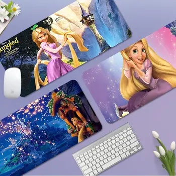 Новый большой коврик для мыши Disney Tangled Размер коврика для компьютера PC Для игровой клавиатуры