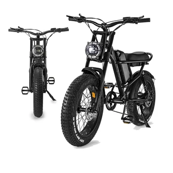 Электрические велосипеды с гидравлической подвеской 48 В 500 Вт, склад в США, 20-дюймовый электровелосипед fat e bike, склад в ЕС, электрический велосипед в Германии