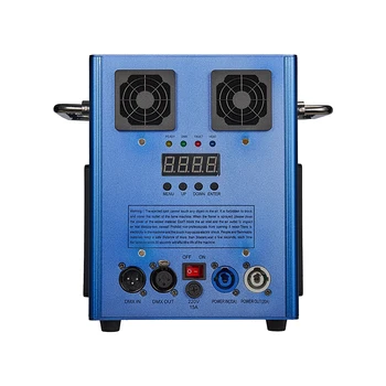 Topflashstar Blue 600 Вт Беспроводная Машина для холодного Зажигания Свадьба DMX Пульт дистанционного Управления Электрическая Машина Для холодного Зажигания Производитель