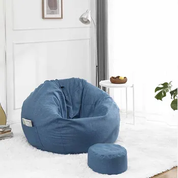 Раскладывающийся диван-мешок для фасоли Relax Минималистичный Ленивый Современный Сверхлегкий Необычный диван Single Reading Divani Soggiorno Мебель для дома