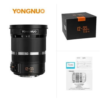 Объективы для фотокамер YONGNUO M4/3 с креплением YN12-35mm F2.8-4M С большой диафрагмой AF/MF Стандартный ЗУМ-объектив для Panasonic Olympus