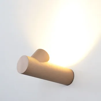 Уличный алюминиевый настенный светильник для литья под давлением, Фоновый настенный светильник для лестничного прохода, простой и креативный светодиодный Водонепроницаемый настенный светильник для балкона