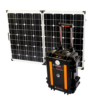 Резервный солнечный генератор мощностью 3000 Втч, литий-ионный аккумулятор 220 В Lifepo4