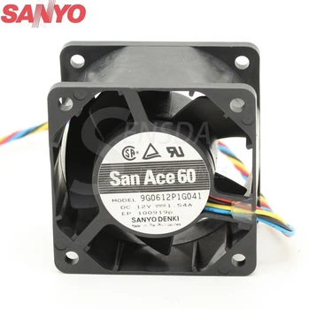 Оригинал для Sanyo 9G0612P1G041 6025 60 мм 6 см 12 В 1.54A мощные серверные вентиляторы охлаждения вентилятор охладитель