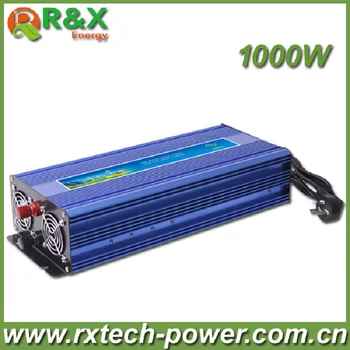 R & X 1000W Автономный инвертор Чистый Синусоидальный инвертор Горячая Продажа DC12V или 24V или 48V входной ветротурбинный инвертор