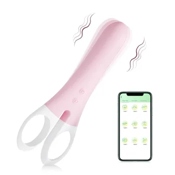 Новый стимулятор клитора, приложение, вибратор с дистанционным управлением, для пары, ножницы для отношений на расстоянии, Секс-игрушки Bluetooth для женщин