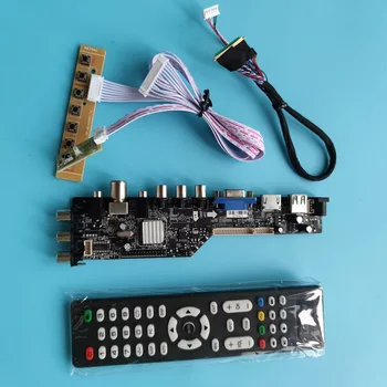 Комплект для платы цифрового контроллера LP173WD1 (TL) (A1) LP173WD1 1600X900, совместимый с HDMI, VGA, AV, TV 40pin LVDS, светодиодный DVB-C, DVB-T 17,3