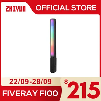 ZHIYUN Official FIVERAY F100 100W Светодиодные Фонари Ручной RGB Свет Видео Лампа Stick Light Потоковое Освещение Для Фотосъемки