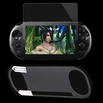 Закаленное Стекло Спереди + Сзади Прозрачная Защитная Пленка для экрана Защитная Пленка для Sony PlayStation Psvita PS Vita PSV 2000 Slim