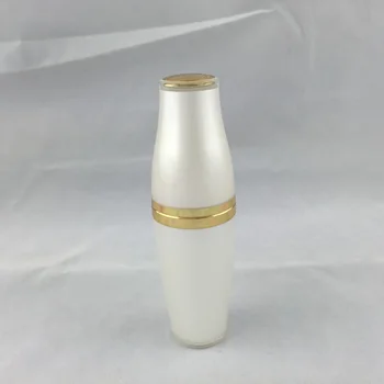 30 мл, жемчужно-белая бутылка в форме чаши, акриловый флакон-помпа, сыворотка/лосьон/эмульсия/тональный крем/гель, увлажняющий тонер, косметическая упаковка