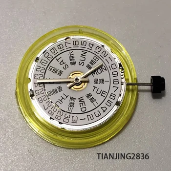 Часовой механизм New Tianjin Seagull 2836 механизм с двойным календарем с тремя иглами и стабильной производительностью