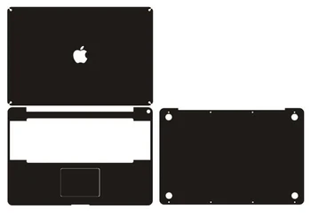 1x Верхняя часть + 1x Подставка для рук + 1x Нижняя Часть С Предварительно вырезанными наклейками Для Apple Macbook Pro 17 MC226 MD311 MC024 MC725 A1297