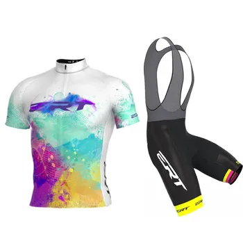Ert Велосипедный Комплект Бразилия Одежда для Соревнований по Велоспорту и гонкам Летняя Мужская С Коротким рукавом Быстросохнущая Дышащая Mtb Uci Ropa Ciclismo