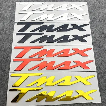 1ШТ 3D Рельефная Наклейка На Мотоцикл, Эмблема, Значок Колеса Бака, Логотип Для Yamaha TMAX 500/530 TMAX500 TMAX530 T-MAX 500/530