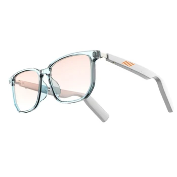 Многофункциональные Bluetooth-очки с шумоподавлением, вызывающие Умные солнцезащитные очки с защитой от синего света с беспроводными наушниками TWS, аудио-очки