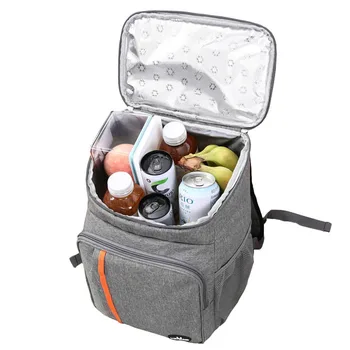 Изолированный рюкзак большой емкости, сумка-холодильник для кемпинга, сумка для ланча, сумки на плечо для пикника, водонепроницаемые банки-охладители