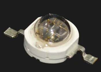 2шт 5 Вт 4-чиповые 365нм УФ-светодиодные лампы высокой мощности с ультрафиолетовым излучением и 5-ваттными чиповыми диодами