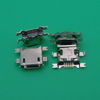 20 штук Micro USB Женский 5-контактный разъем SMT Разъем для зарядки порта печатной платы для Lenovo/ZTE/Huawei/Blackberry