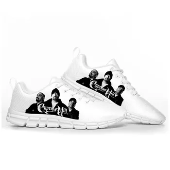 Спортивная обувь Cypress Hill Высокого Качества Мужские Женские Подростковые Детские Кроссовки Черные Воскресные Кроссовки На заказ Пара обуви