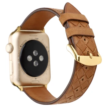 Кожаный ремешок для Apple Watch band 45 мм 41 мм 44 мм 40 мм 42 мм 38 мм correa iwatch 7 6 4 5 3 2 спортивный браслет с петлей Аксессуары для часов