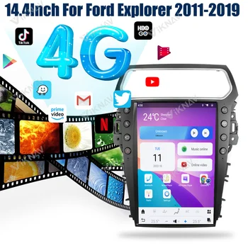 Автомобильное радио Android 128G Auto для Ford Explorer 2011-2019, мультимедийный плеер, GPS-навигация, головное устройство DSP Carplay