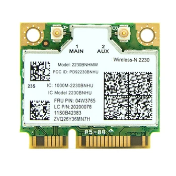 Мини PCIe Адаптер для ноутбука 2230 2230BNHMW Беспроводная WiFi Карта BT4.0 04W3765 для lenovo Y400 Y500 Y410P E431 E430 E530