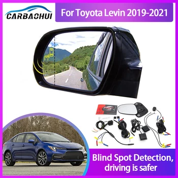 Автомобильная Система Обнаружения Радара с Зеркалом Слепой зоны для Toyota Levin 2019-2021 BSD Microwave Spot Monitoring Assistant Безопасность вождения