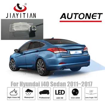 Камера заднего вида JiaYiTian для Hyundai i40 Седан 2011 ~ 2017 CCD Камера ночного видения Заднего вида Резервная камера Система помощи при парковке