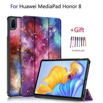 Чехол для Huawei Matepad Honor 8 с 12-Дюймовой Подставкой, Защитный Чехол для планшета Huawei HEY-W09, Противоударная Защитная оболочка/Кожа