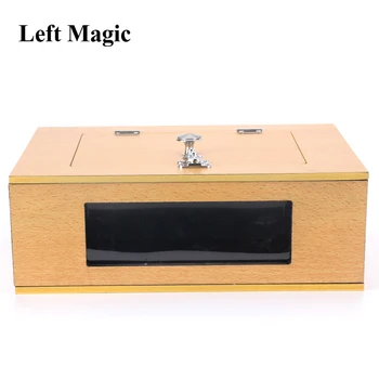 Смотрите через перевернутую коробку (деревянную) Dove box - Волшебный трюк, сценическая магия, крупным планом, комедия, Аксессуары для магии голубя 81313