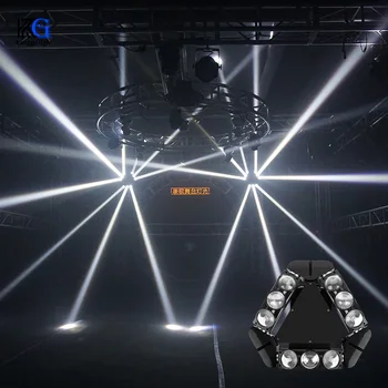 Сценические движущиеся головные фонари Led Spider Moving Beam Light DJ Moving Head Effect для праздничных шоу Дискотека Свадьба Рождество