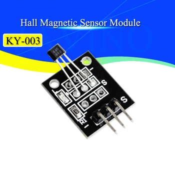 Стандартный модуль магнитного датчика Холла KY-003 A3144 Работает с платами Arduino для Arduino