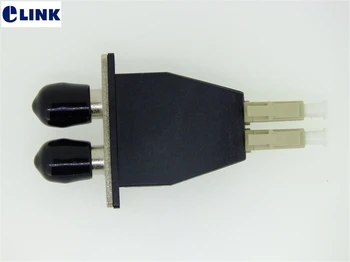 Гибридный дуплексный соединитель LC-ST женский-мужской FM-адаптер волоконно-оптический разъем SM MM APC ftth бесплатная доставка fibra optica ELINK