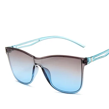 Новые модные уличные Градиентные цветные трендовые Мужские Солнцезащитные очки Ocean Film Красочные очки Оттенки для мужчин Тонкие очки для отдыха