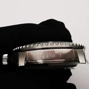 Корпус часов ARF 904L, браслет, циферблат, ручной набор и механизм VR3135 для черного Sub16610, запасные части для часов вторичного рынка