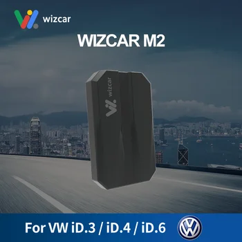 VW iD6 iD4 Crozz Android Auto Карты реального времени Музыка Онлайн ТВ Видео YouTube WIZCAR M2 Сделано для электромобиля Volkswagen iD4 iD6