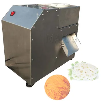 Машина для резки овощей Коммерческая многофункциональная электрическая для измельчения картофеля из нержавеющей стали
