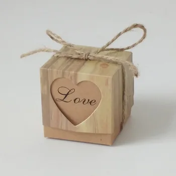 10 шт./лот, Подарочная коробка в форме сердца 