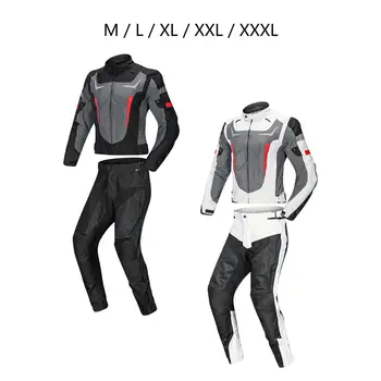 Водонепроницаемая мотоциклетная куртка, Брюки, гоночный костюм с броневой накладкой, Защитная Летняя Мужская женская ветрозащитная одежда из оксфорда 600D для гонок