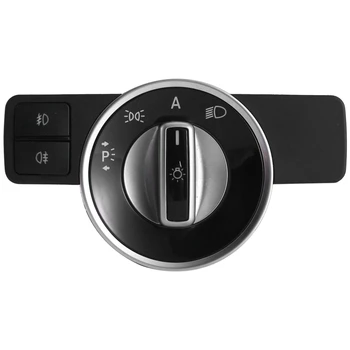 Автомобильная ручка, кнопка включения фар, выключатель света для Benz