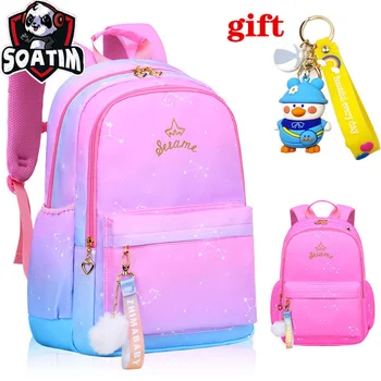 водонепроницаемые детские школьные сумки для девочек, школьный рюкзак принцессы для начальной школы, Ортопедические рюкзаки, школьный рюкзак для детей Mochila Infantil